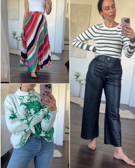Everything from my Anthropologie try on over on stories #tryon