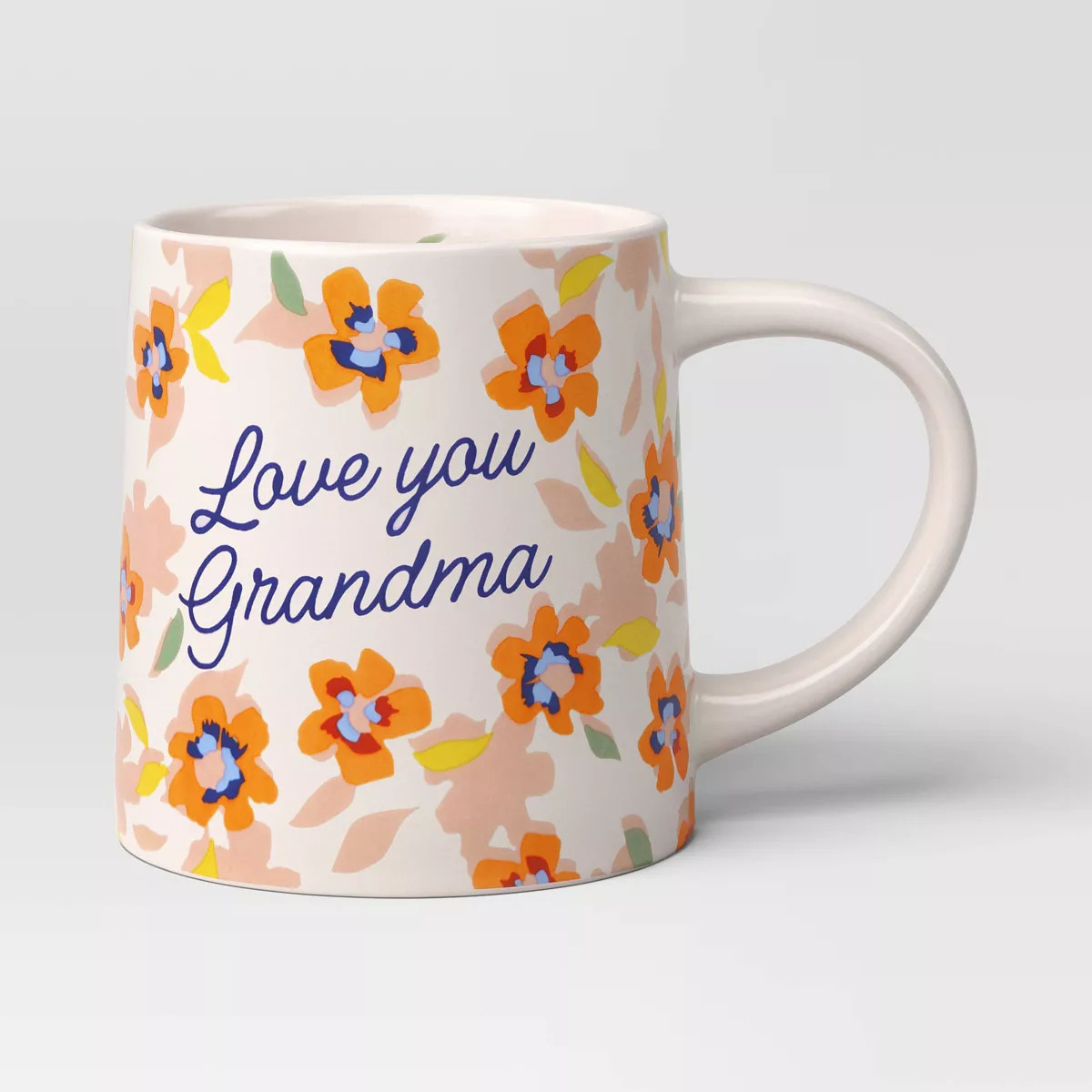 16oz Stoneware Love You Grandma Mug Orange - Room Essentials™ | Target