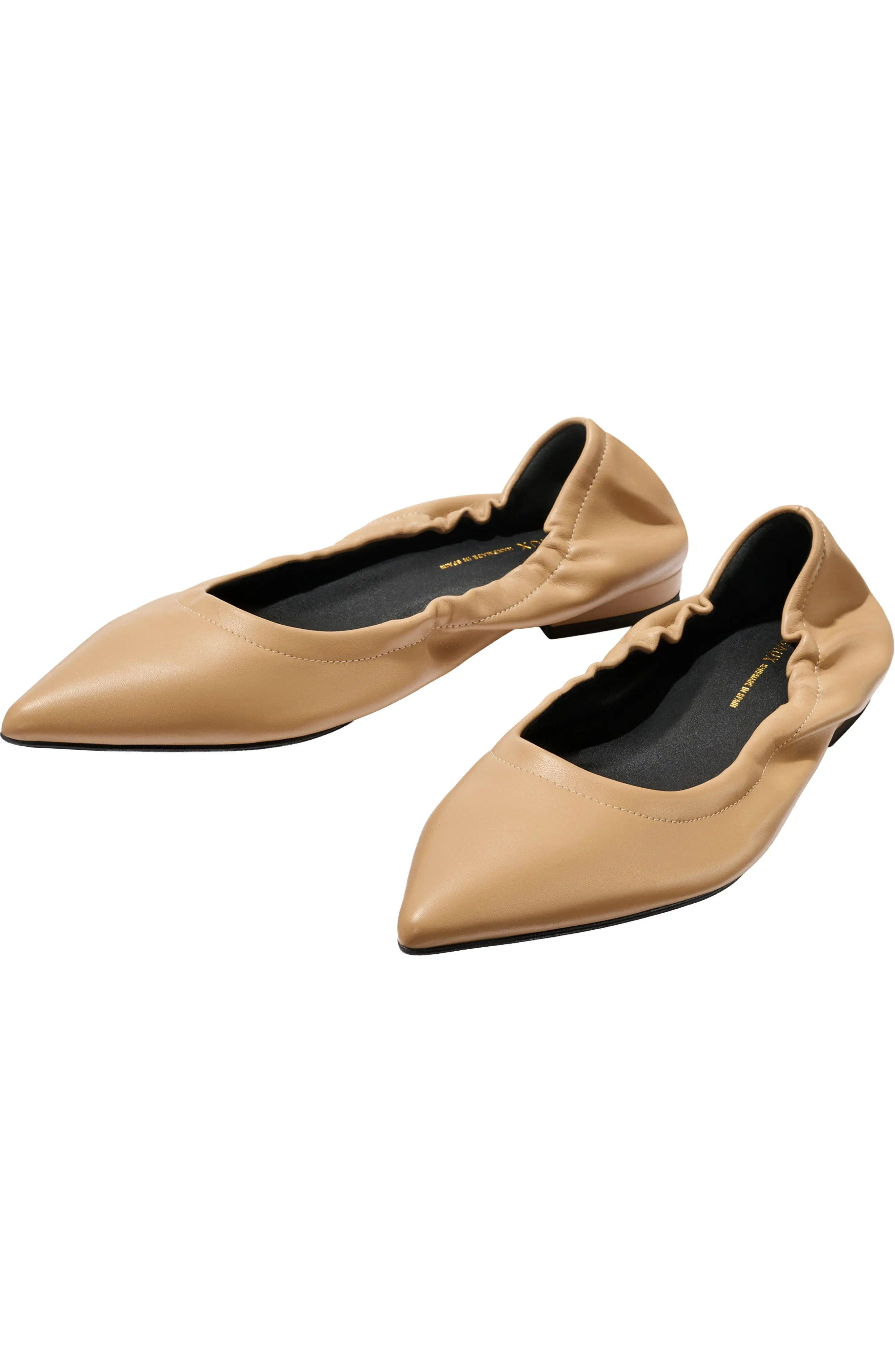 MARGAUX The Roma Ballet Flat in Leopard Suede at Nordstrom, Size 37.5 | Nordstrom