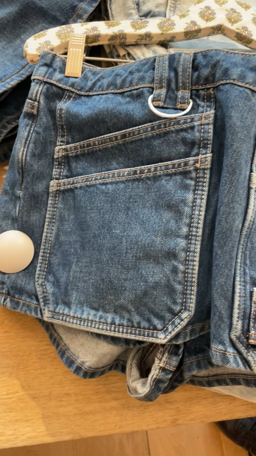 I want this Free People Jean skort! I’d probably wear these with black tights and boots or sneakers. How would you style it? And what would you use the loops in the front for? 

#LTKPetite #LTKSeasonal