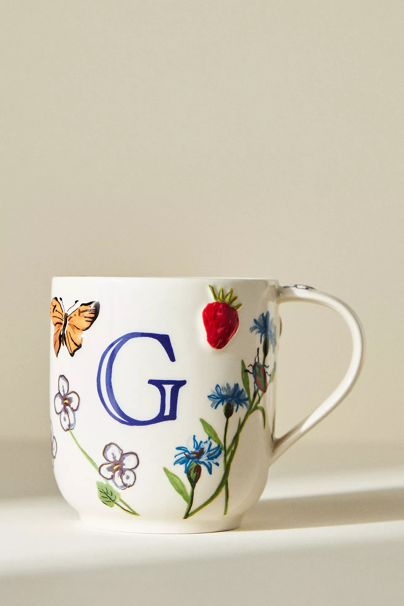 Monarch Monogram Mug | Anthropologie (US)