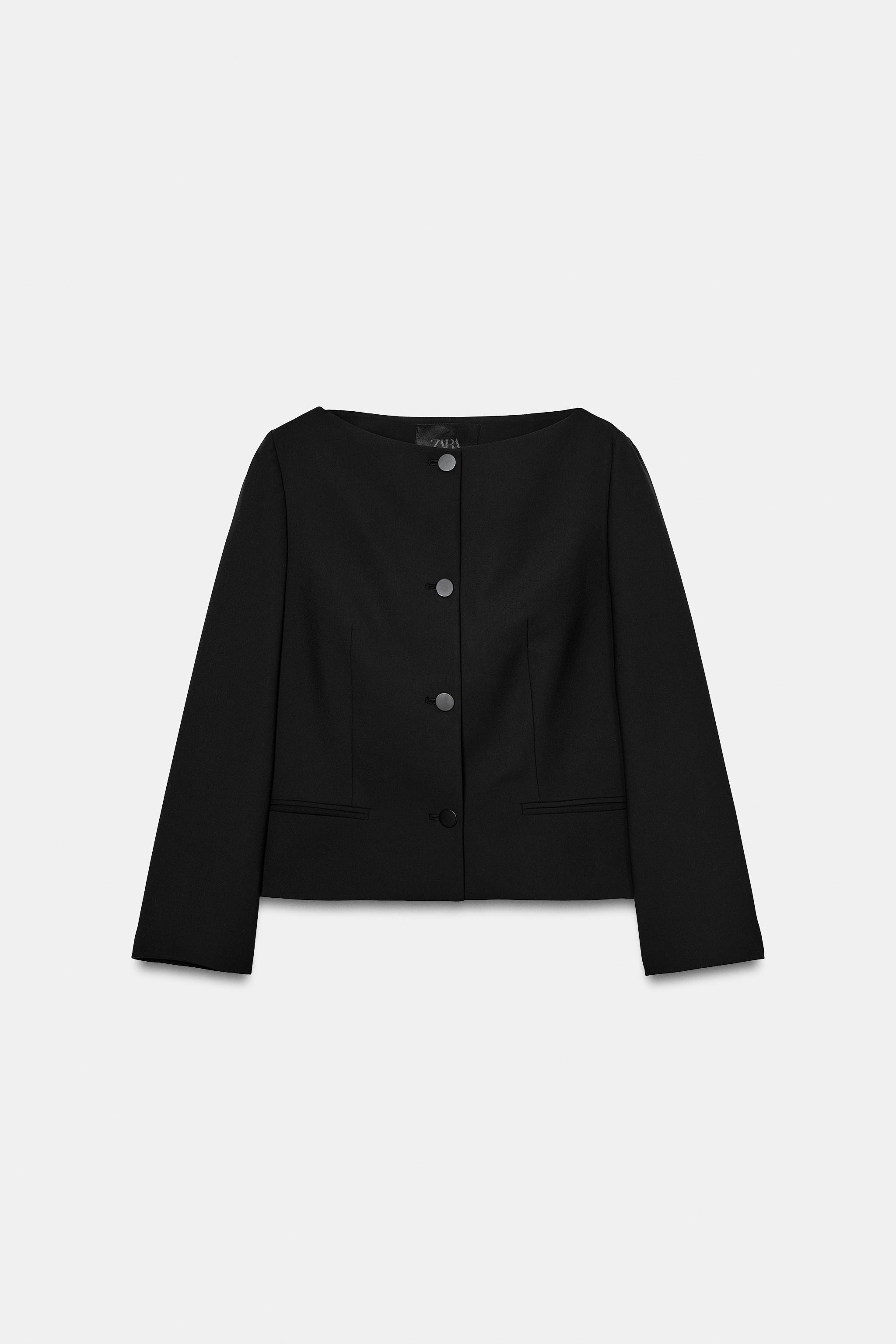 ZW COLLECTION BUTTON JACKET | Zara US
