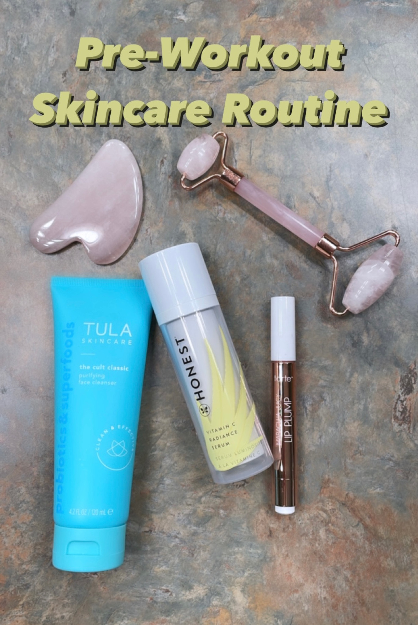 Pre-workout skincare routine. Animal cruelty free. Vegan  
Lip: “White Peach"

#LTKbeauty #LTKfit