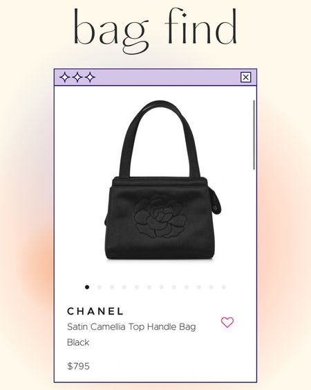 vintage Chanel bag find 

#LTKFind #LTKitbag #LTKstyletip