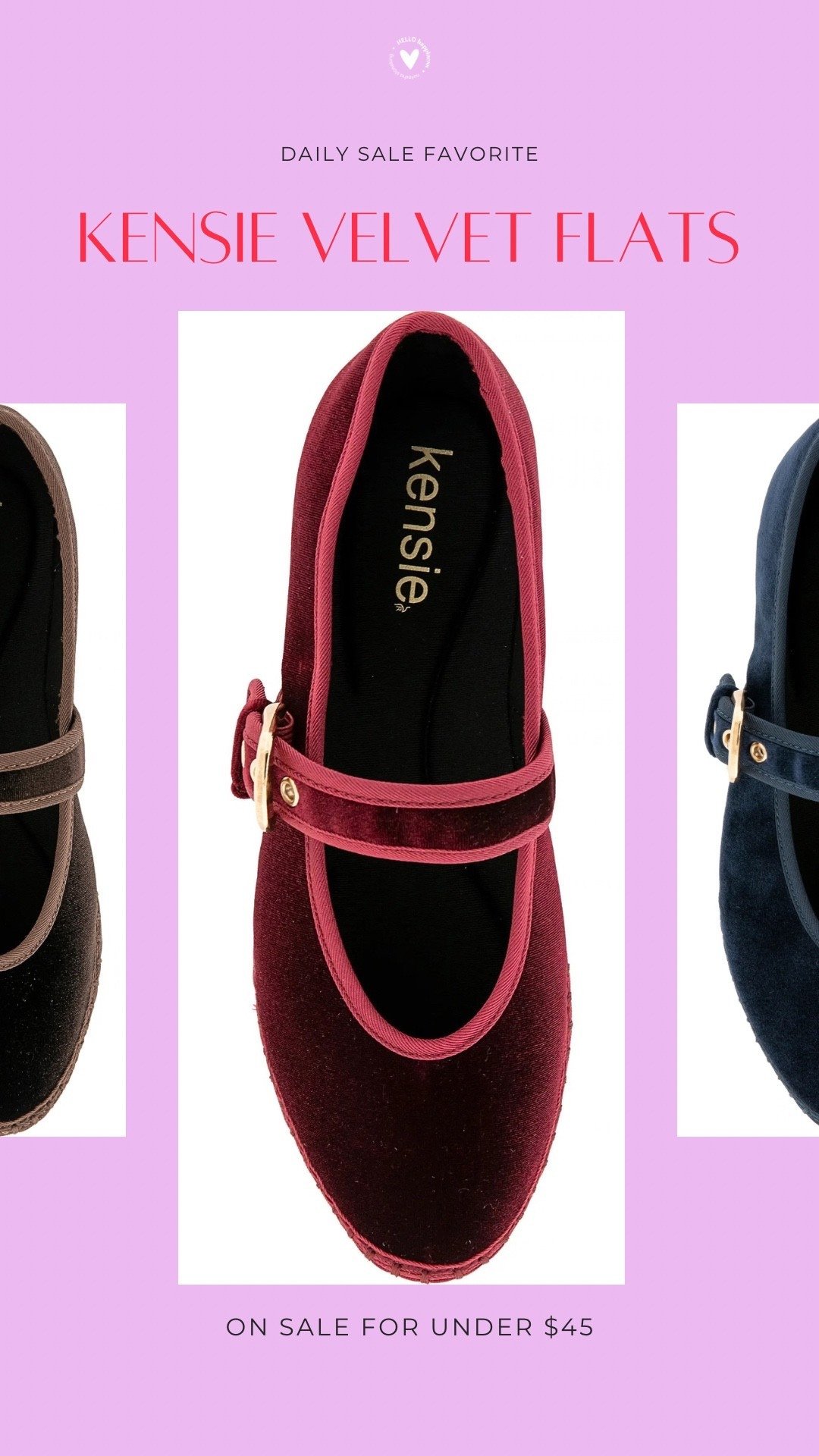 VELVET FLATS FOR FALL ❤️ these Kensie Mary Janes are on sale for UNDER $45!! Such a cute way to add a little texture + color to your fall looks 🍂✨

#LTKootd #LTKSeasonal #LTKSaleAlert