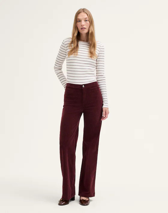 The Wide-Leg Pant in Corduroy | Madewell