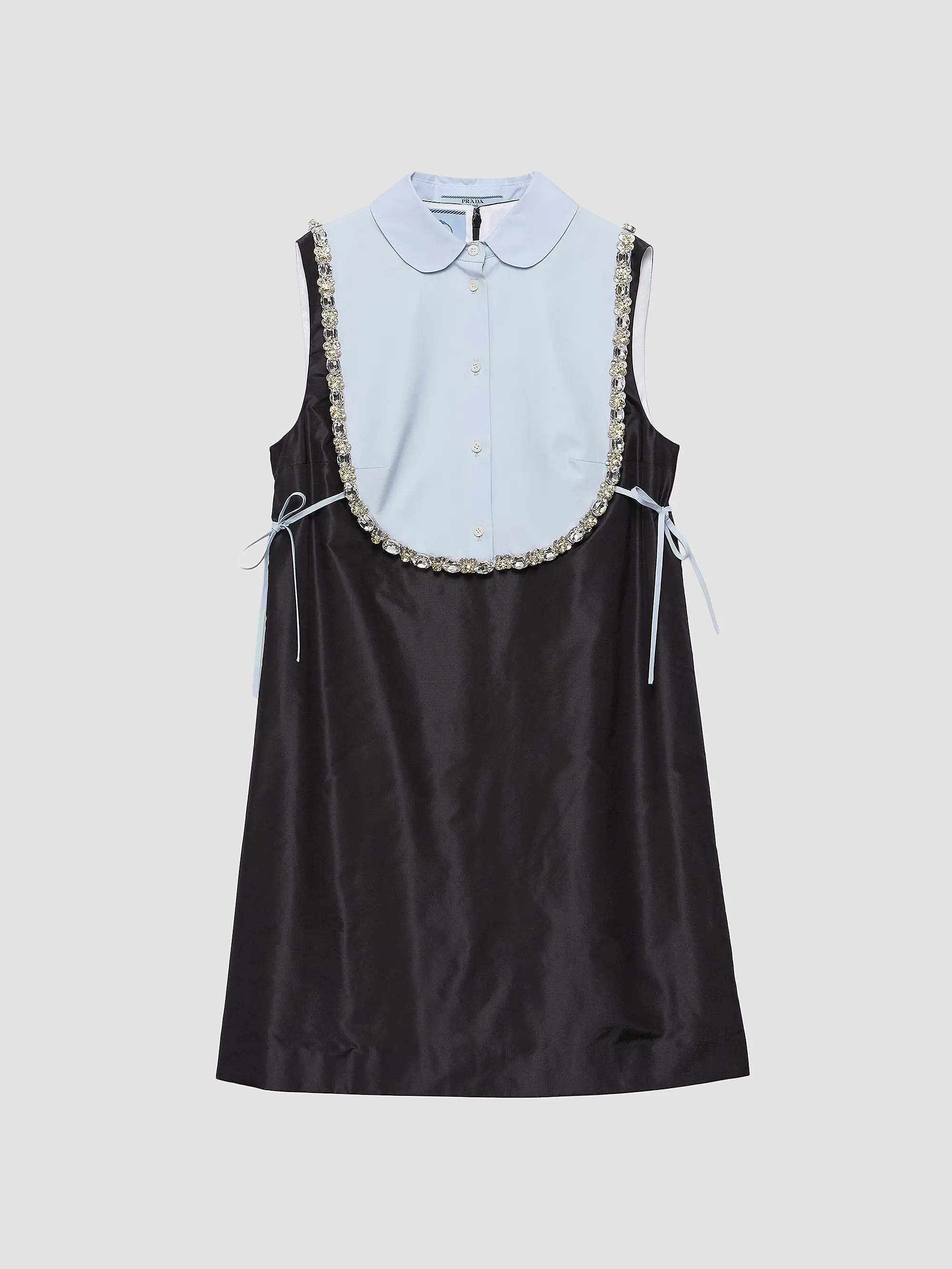 Embroidered Taffeta Mini-Dress | Saks Fifth Avenue