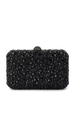 Aviva Crystal Clutch in Black | Revolve Clothing (Global)
