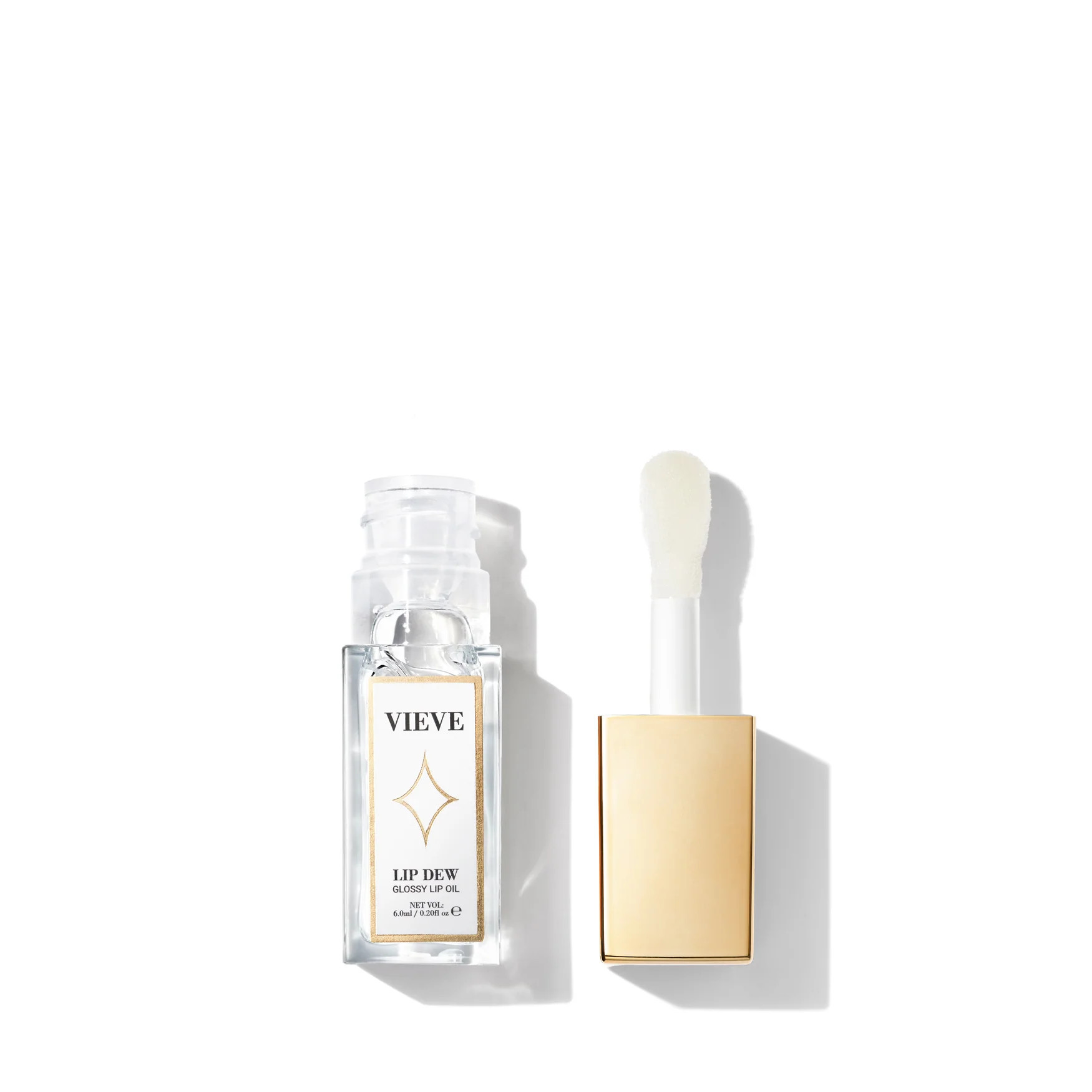 Lip Dew Mirror | Moisturising Glass Finish Clear Lip Gloss | VIEVE | VIEVE