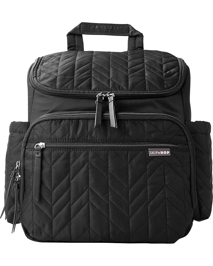 Skip Hop Diaper Bag Backpack: Forma, Multi-Function Baby Travel Bag with Changing Pad & Stroller ... | Amazon (US)