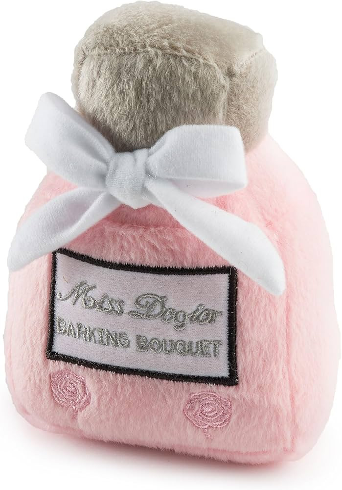 Haute Diggity Dog Miss Dogior Perfume, Plush Designer Dog Toys with Interactive Squeaker, Stimula... | Amazon (US)