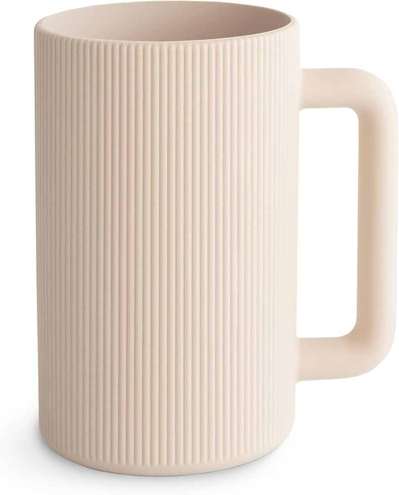 mushie Baby Bath Rinse Cup | 100% Food Grade Silicone | Wash Rinser Cup For Kids (Shifting Sand) | Amazon (US)