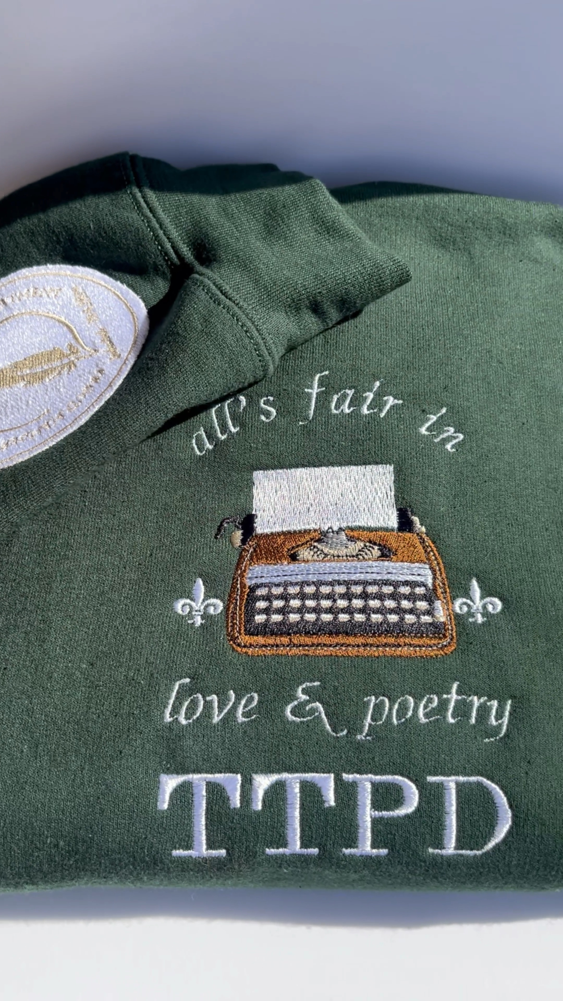 When you’re a swiftie with an embroidery machine🪡🧵🤍

#LTKGiftGuide #LTKstyletip #LTKVideo