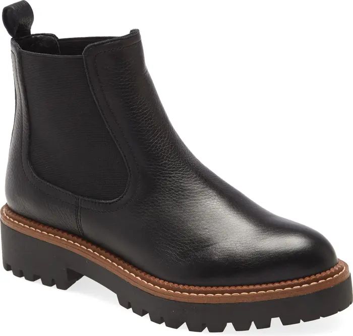 Miller Water Resistant Lug Chelsea Boot (Women) | Nordstrom Rack