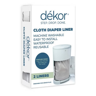 Diaper Dekor Cloth Diaper Pail Liner - 2pk | Target
