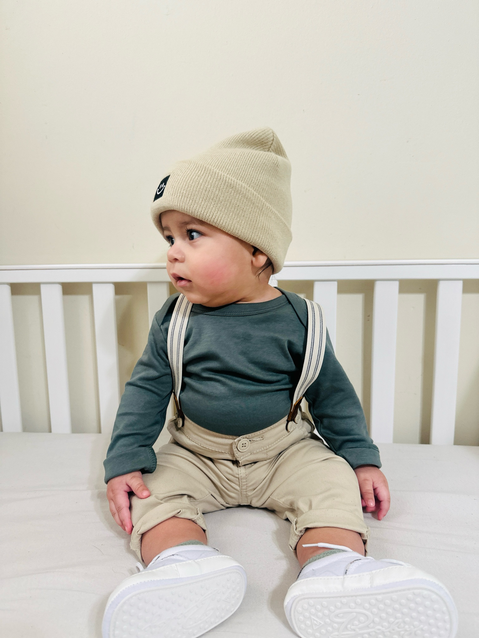 Neutral winter outfit for baby boy 6months + 

#LTKkids #LTKbaby #LTKfamily