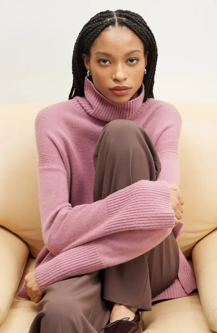Wool & Cashmere Turtleneck Sweater | Nordstrom