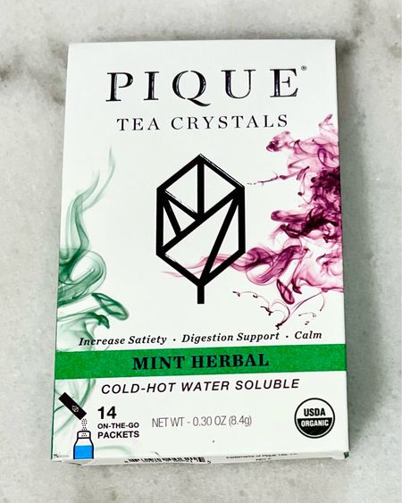 I love these Pique tea packets! They are so easy to use! No more forgetting about tea until it’s cold because your tea is ready to drink as soon as it’s mixed in. 

herbal tea, mint teas, Amazon home favorite

#LTKhome #LTKunder50 #LTKSeasonal