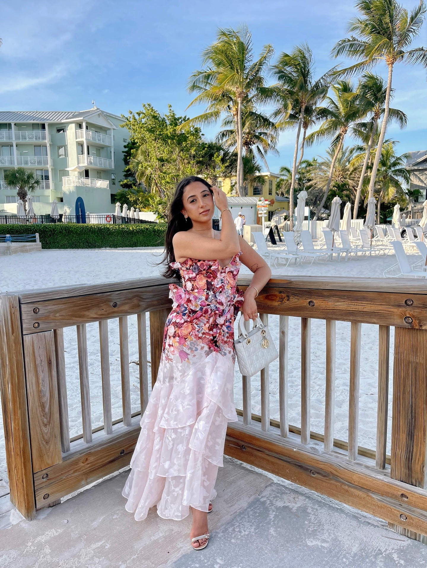 the wind tried to get in the way of this photoshoot but nothing was stopping me from getting the shot in this perfect dress // @elliatt 🤍