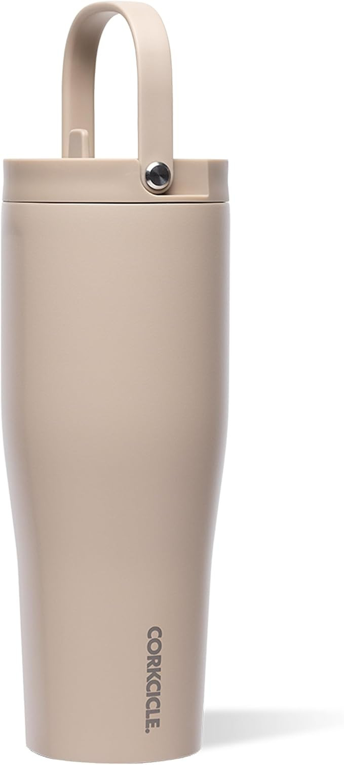 Corkcicle Go Cup XL - Leak-Proof Travel Tumbler - Triple Insulated Stainless Steel Water Bottle -... | Amazon (US)