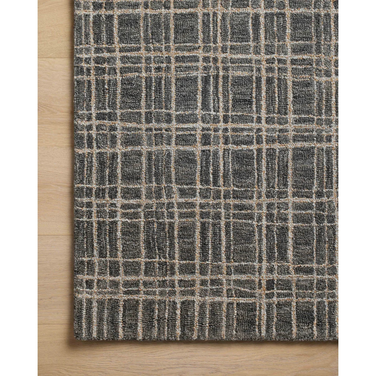 Chris Loves Julia x Loloi Polly Graphite / Pebble Area Rug | Wayfair North America