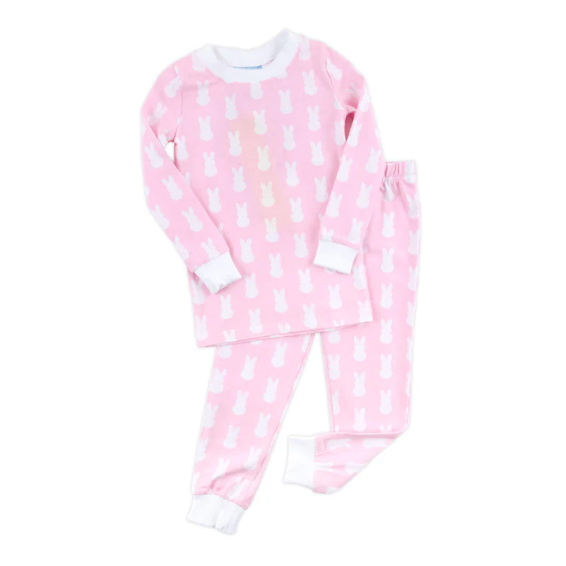 Bunny Peeps Pink Pajamas | Classic Whimsy
