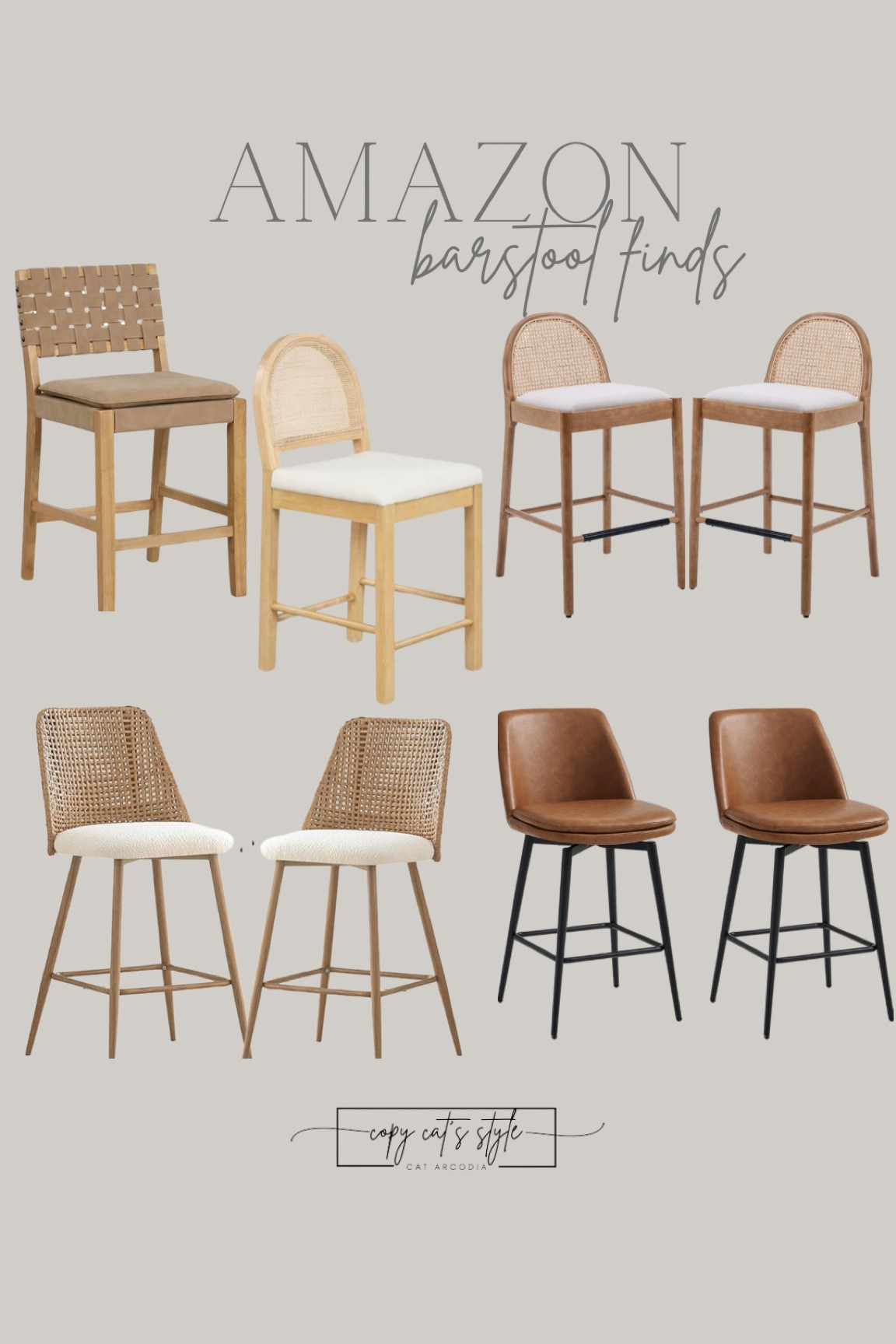 Amazon Bar Stools, counter stools


#LTKStyleTip #LTKHome #LTKFindsUnder100