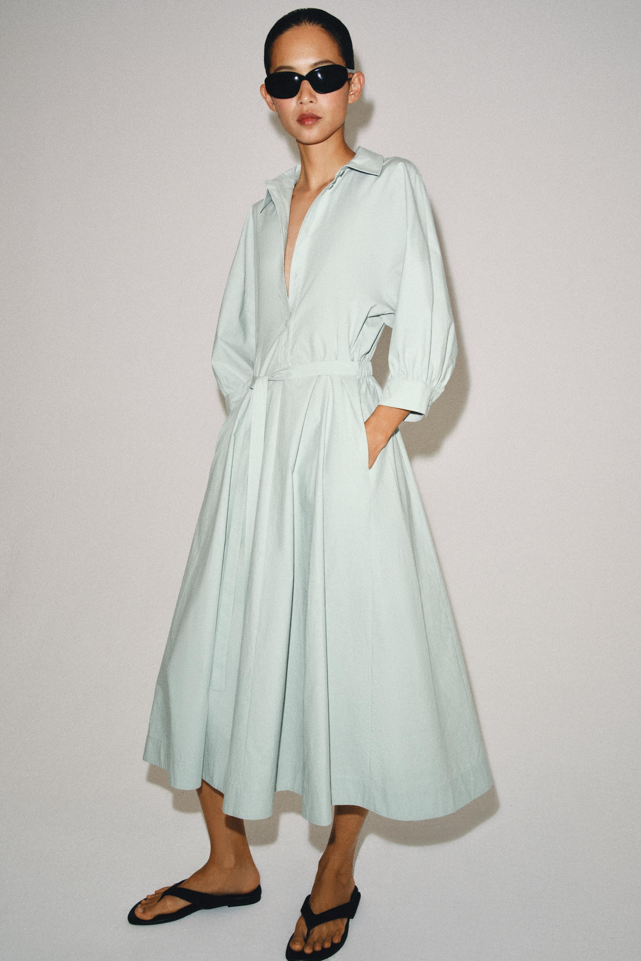 ZW COLLECTION SHIRT DRESS | Zara US