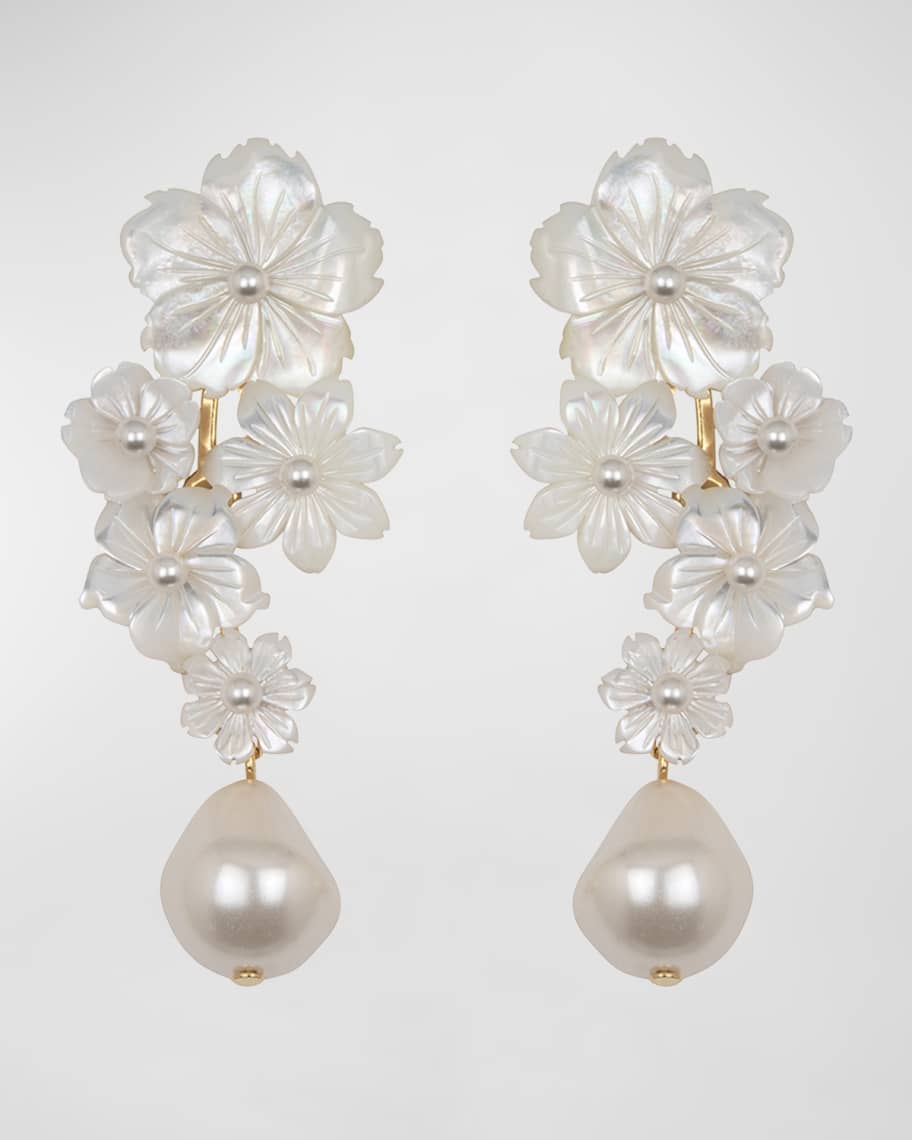Makenzie Mother of Pearl Earrings | Neiman Marcus