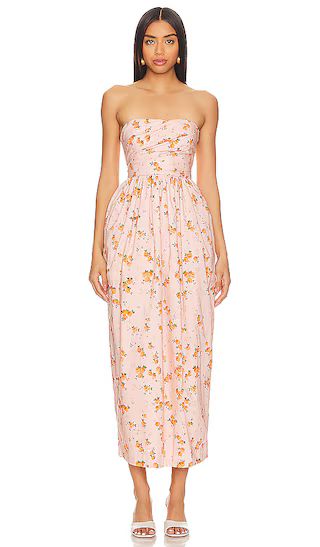 Luxie Dress in Persian Orange | Revolve Clothing (Global)