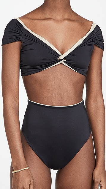 Reversible Niche Bikini Top | Shopbop