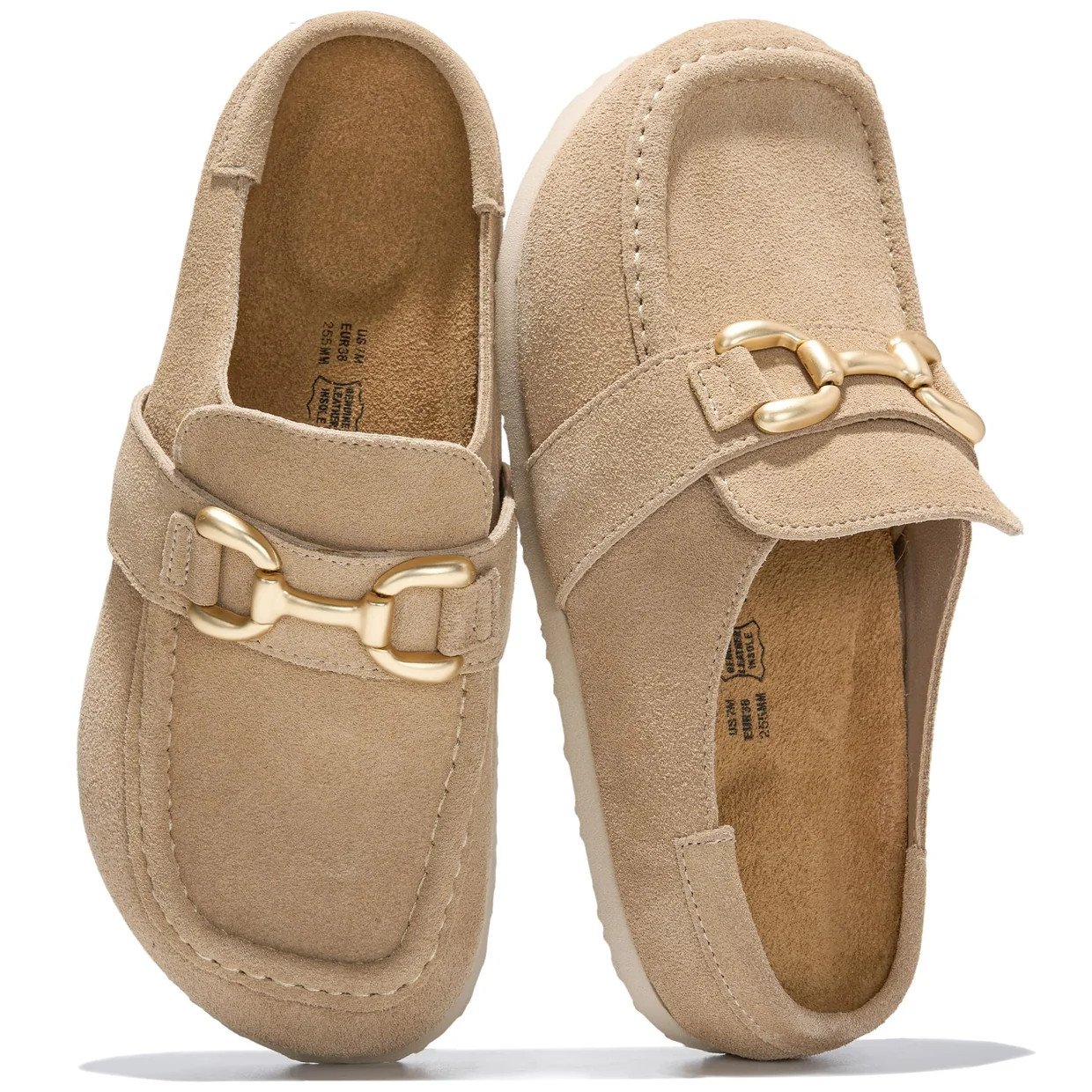 Project Cloud Women's | 100% Genuine Leather Loafers | Lightweight | N | Project Cloud