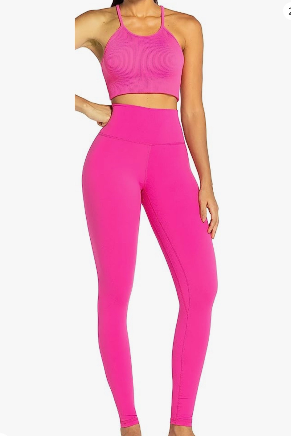 Barbie pink 🩷 
Check out these amazing Amazon workout pieces!! 
#sale #lightningdeal #barbie #amazon 

#LTKFind #LTKunder50 #LTKFitness
