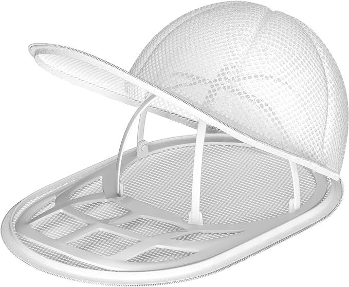 Hat Washer for Baseball Caps, Sturdy Cleaning Protector with Frame Cage and Laundry Bag, Washing ... | Amazon (US)