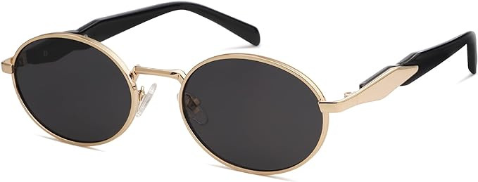 SOJOS Retro Oval Sunglasses for Women Men Trendy Sun Glasses Designer Inspired Classic Shades UV4... | Amazon (US)
