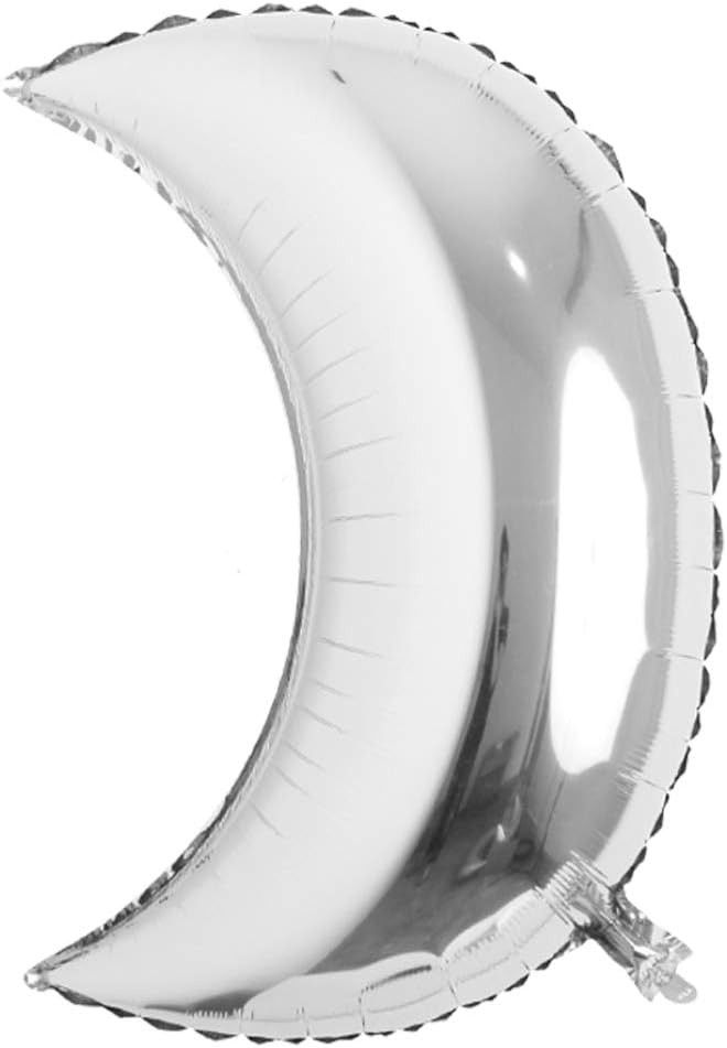 26 inch Large Moon foil Helium Balloons Baby Shower 100 Days Kids Birthday Party Wedding Decorati... | Amazon (US)