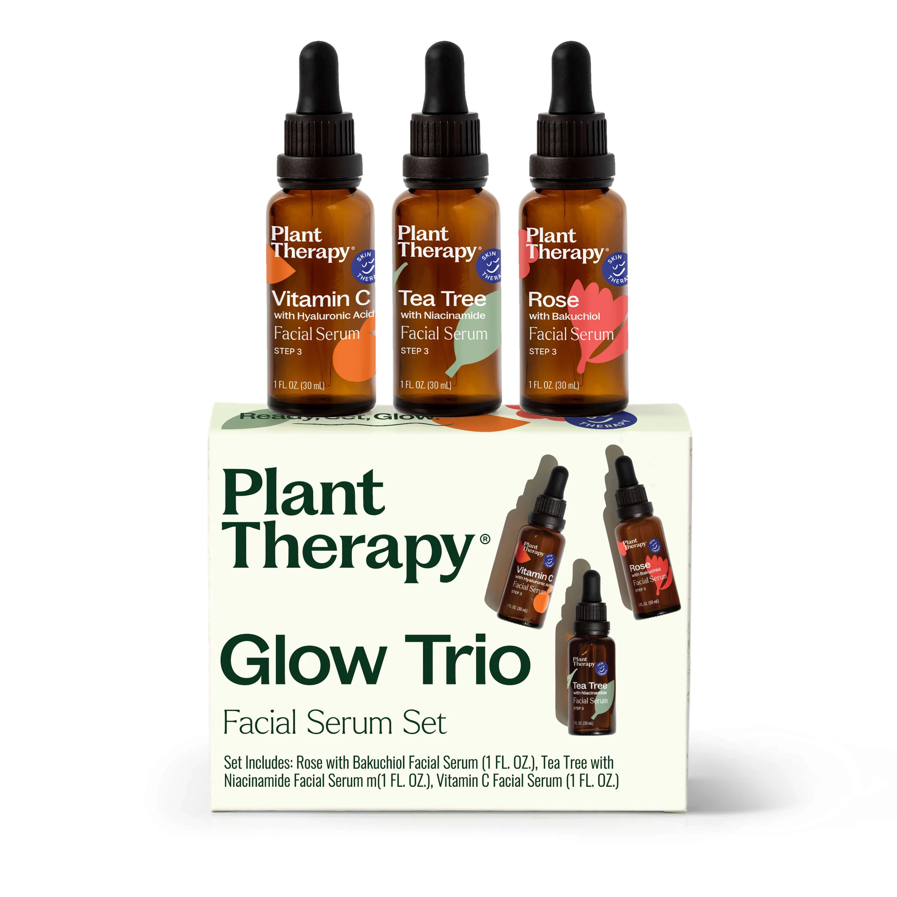 Glow Trio Facial Serum Set | Plant Therapy