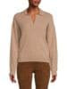 Naadam Cashmere Johnny Collar Sweater on SALE | Saks OFF 5TH | Saks Fifth Avenue OFF 5TH