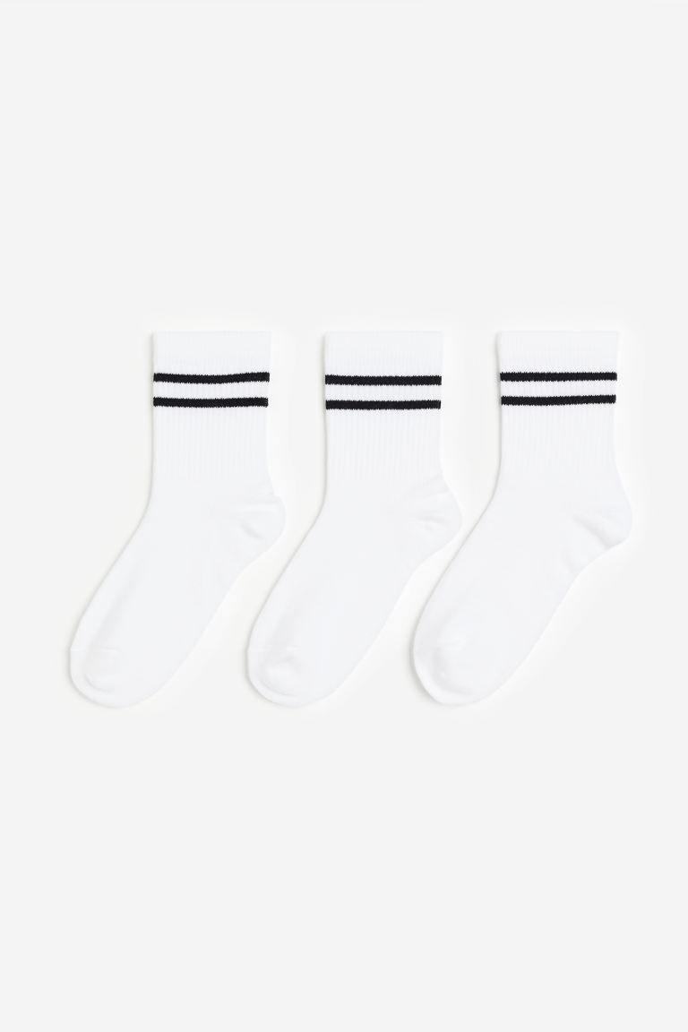3-pack DryMove™ Sports Socks | H&M (US + CA)