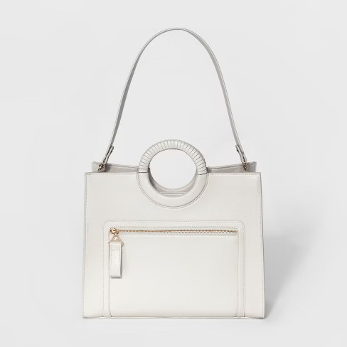 Wrapped Handle Satchel Handbag - A New Day™ | Target