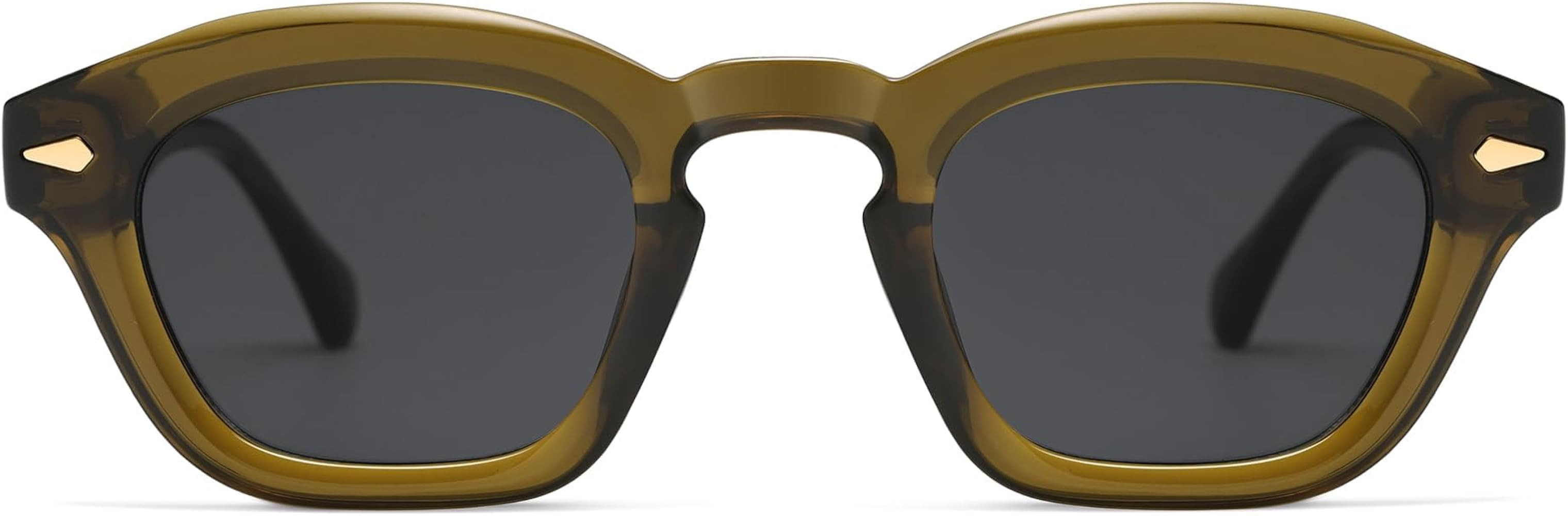 Small Retro Square Sunglasses for Women Mens Rectangle Sunnies AP3680 | Amazon (US)