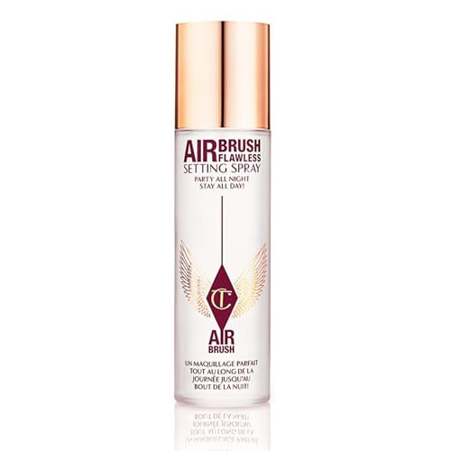 Charlotte Tilbury Airbrush Flawless Setting Spray - Ultra-Fine Hydrating Mist to Prime & Set Face Makeup For Up to 16Hr - Soothes, Blurs Pores & Calms Skin (100ml) | Amazon (US)