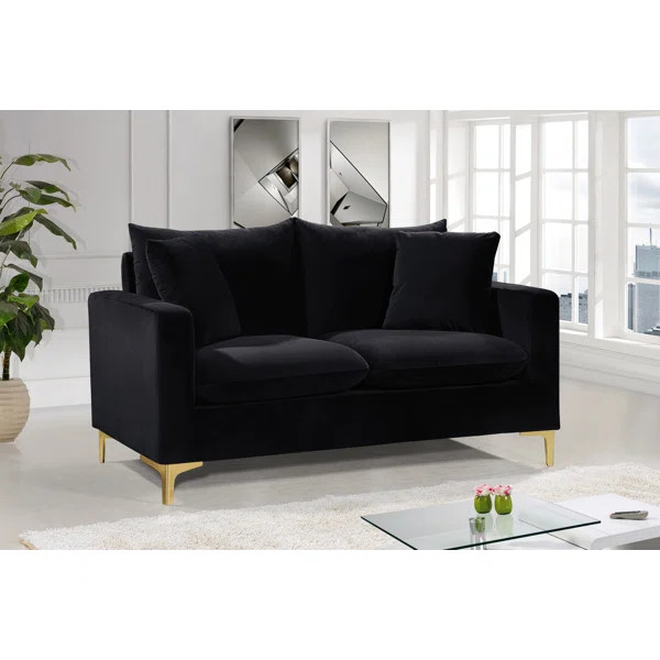 Shumpert 58'' Velvet Loveseat | Wayfair North America