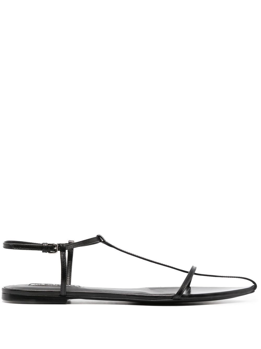 Jil Sander Leather Flat Sandals | Tessabit Stores (Global)