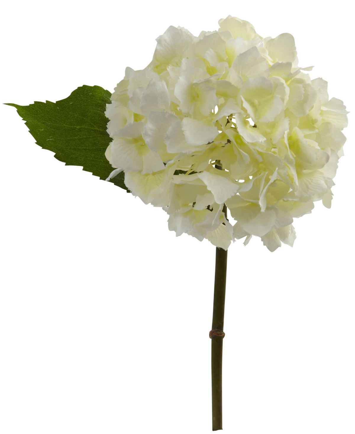Nearly Natural 12" Hydrangea Artificial Flower, Set of 12 - Cream | Macy's