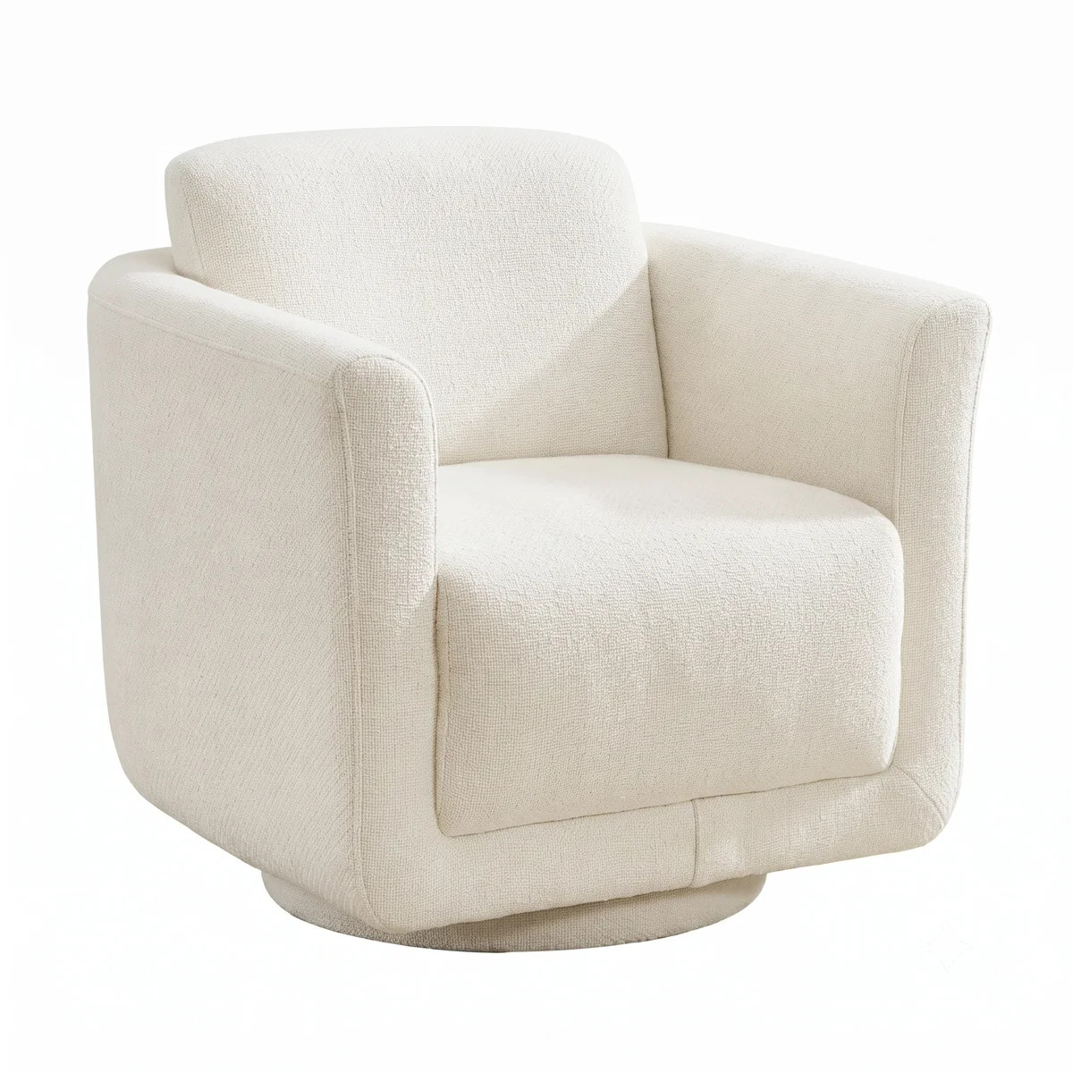 Scottie Upholstered Swivel Barrel Chair | Wayfair North America