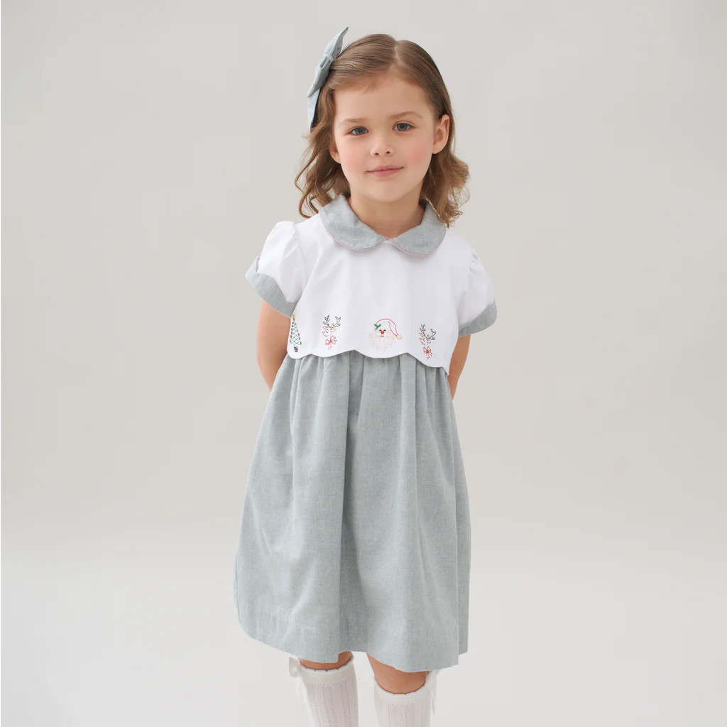 Carol Dress - Green | BellBird