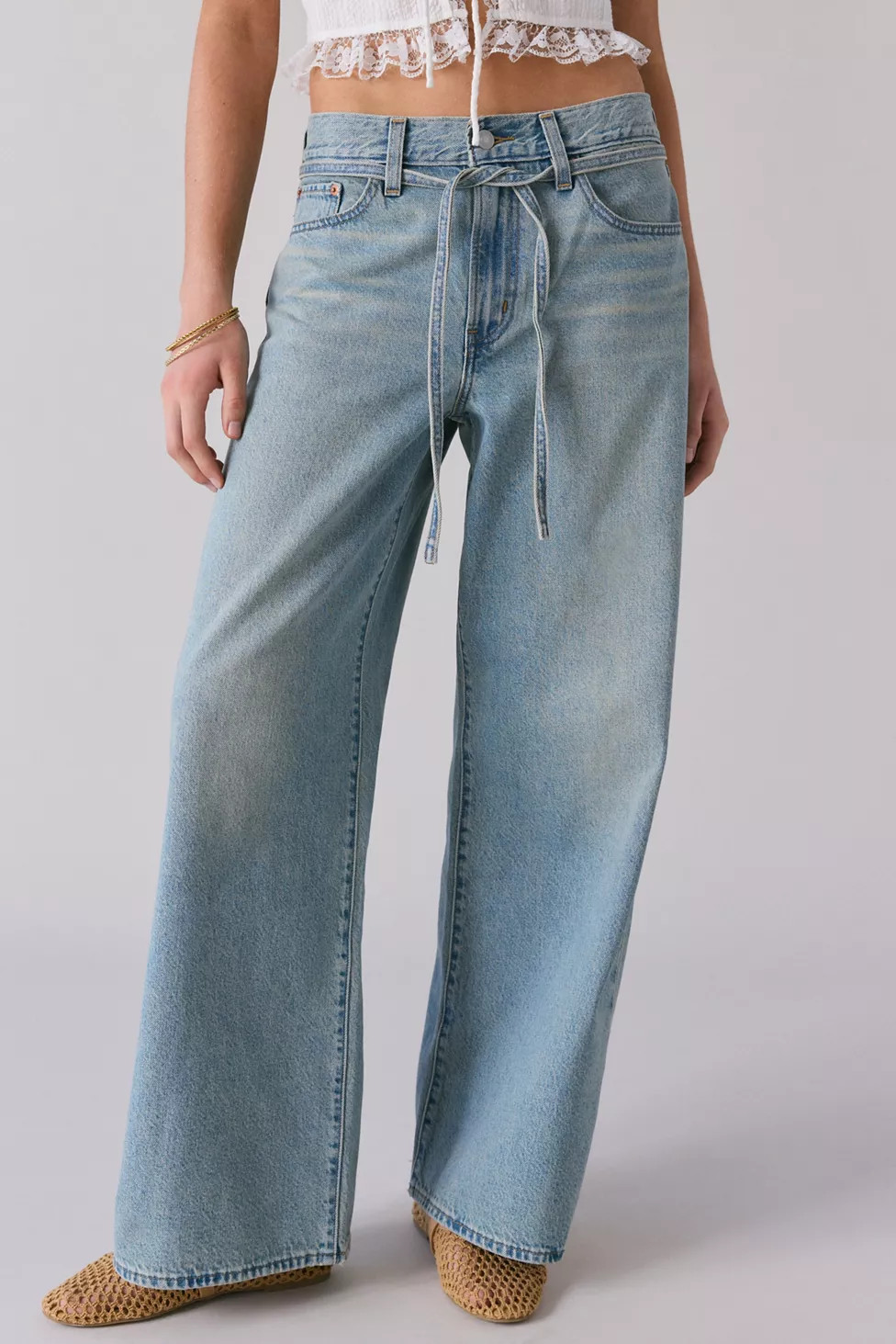 Levi's® XL Straight Tie Waist Jean | Urban Outfitters (US and RoW)