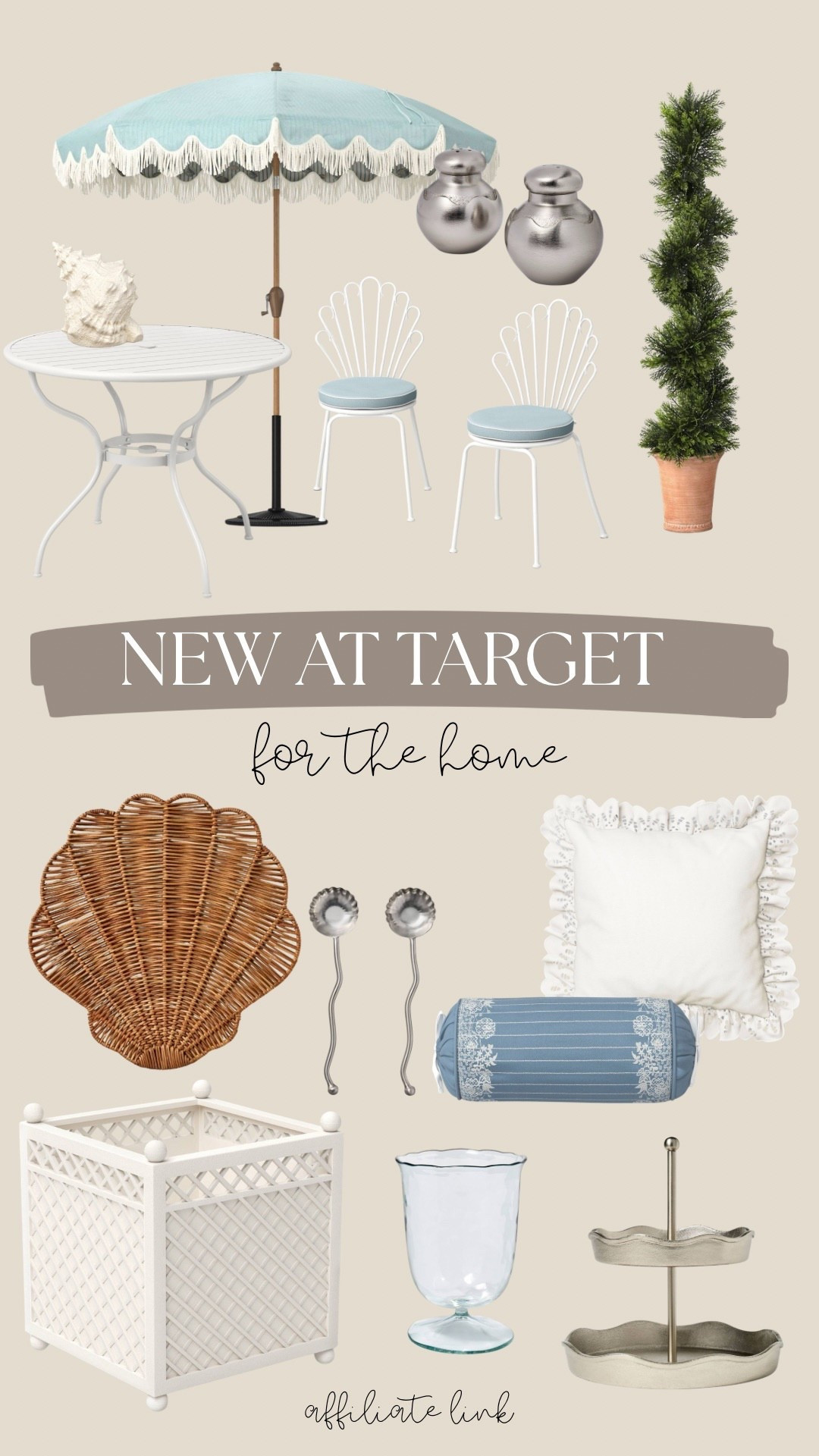 New at Target Home Finds!

Summer decor, patio, outdoor decor, for the home, new at Target, new Target finds, Target home decor, McGee, studio McGee x Target 

#LTKHome #LTKTravel #LTKSeasonal