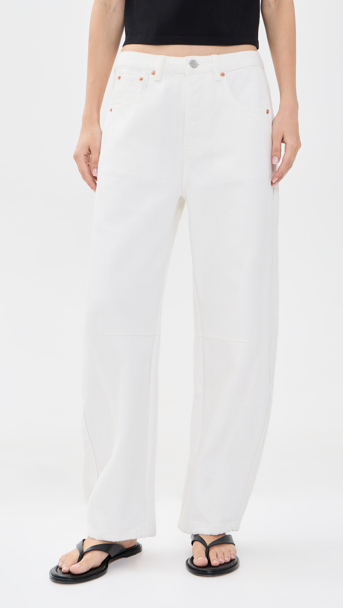PARKE Horseshoe Jeans White 29 | Shopbop
